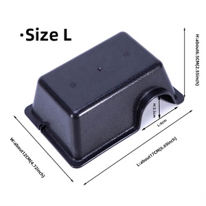 Petits animaux Reptile Accessoire Tortue Serpent Habitat Basking Platform Hiding <span class=keywords><strong>Cave</strong></span> Geckos Hide Shelter - Product Image 6