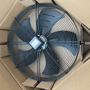 Ventilateur axial à pales métalliques, roulement à billes, accessoire de refroidissement industriel électrique, noir 1041213002 - Product Image 1