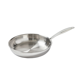Sartén <span class=keywords><strong>de</strong></span> inducción Triply Acero inoxidable Antiadherente Satén Pulido Remache Conectar <span class=keywords><strong>Horno</strong></span> <span class=keywords><strong>de</strong></span> <span class=keywords><strong>gas</strong></span> Seguro Utensilios <span class=keywords><strong>de</strong></span> <span class=keywords><strong>cocina</strong></span> Sin toxinas - Product Image 2