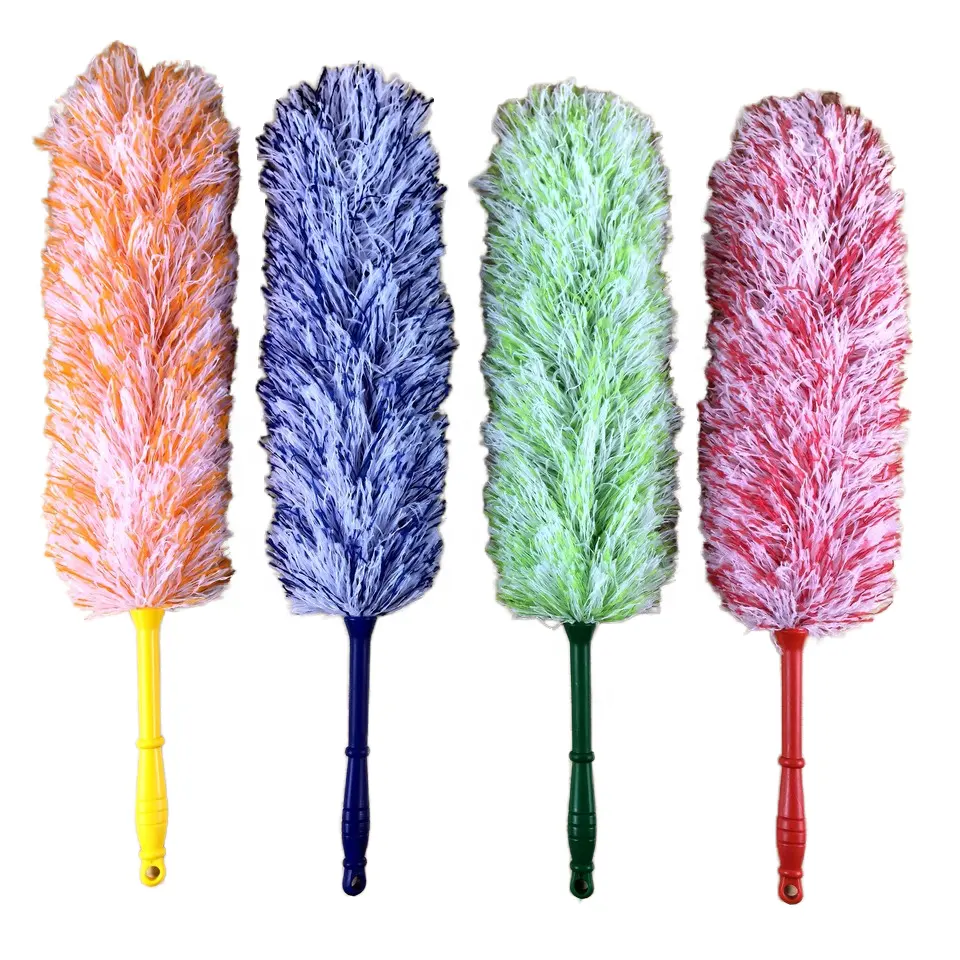 Fluffy Microfiber Feather Duster Flexible Household Cleaning Tools Accessories