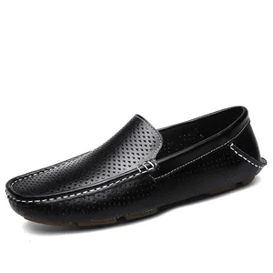 2024 neue komfortable Herren Outdoor-Loafers modische Aufziehbare Schuhe für Herren günstige Freizeitschuhe Sportschuhe