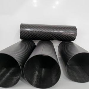 Tubo de fibra de carbono resistente a impactos de grado industrial para maquinaria de servicio pesado y uso marino para deportes y modelo de molde de fibra de carbono - Product Image 4