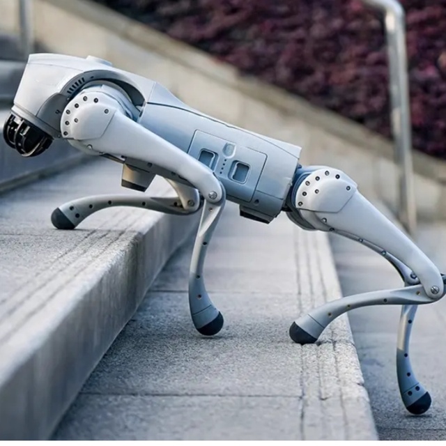Robot Dog Quadruped Robot Personal Assistant Emotional Companion AI Intelligent Robot Dog