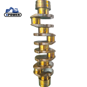 อะไหล่แท้ OEM สำหรับรถขุด NQR500 อะไหล่เครื่องยนต์ 4HE1 เพลาข้อเหวี่ยง - Product Image 1
