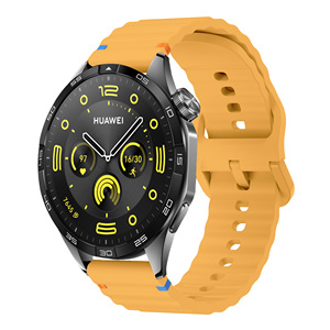 20mm 22mm Morden Style Suture Sport Bracelet en Silicone pour Samsung Galaxy <span class=keywords><strong>Watch</strong></span> 7/6/5/4 <span class=keywords><strong>Huawei</strong></span> GT 5/4 22MM - Product Image 2