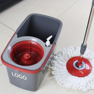 Set <span class=keywords><strong>Mop</strong></span> e Secchio con Strizzatore Realida, <span class=keywords><strong>Mop</strong></span> Rotante Resistente per Pulizia Professionale dei Pavimenti - Product Image 1