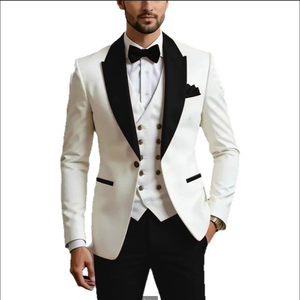 Nouvel ensemble de costume trois pièces slim haut de gamme pour <span class=keywords><strong>homme</strong></span>, <span class=keywords><strong>style</strong></span> 2026 - Product Image 6
