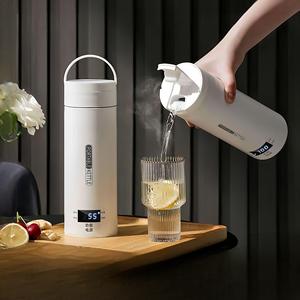 Gobelet à eau <span class=keywords><strong>électrique</strong></span> chauffant intelligent Beeman, portable, 500 ml, tasse de voyage auto-<span class=keywords><strong>chauffante</strong></span>, bouteille d'eau intelligente, écran LCD, acier inoxydable - Product Image 1