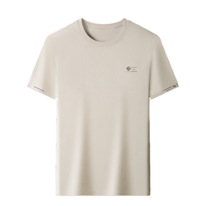 Custom Left Chest Quick- Short Sleeve T-Shirts Letter Casual Sport Tops Unisex Summer Breathable Short Sleeve Versatile - Product Image 1