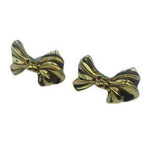 Zinc Alloy Bow Drawer Handle Gold Color 50x34x24mm Die Casting Surface Decoration <b>Wardrobe</b> Cabinet <b>Hardware</b> - Product Image 5