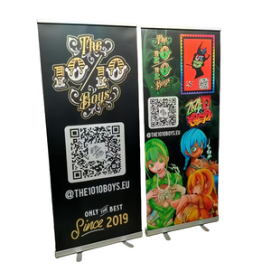 Promotional Custom Design Advertising Stand <strong>up</strong> Banner Retractable <strong>Roll</strong> <strong>up</strong> Banner With Your Brand Logo - Product Image 2