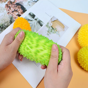 Most Popular TPR Simulation Fruit Durian <b>Squishy</b> Stretchy Toy Slow Rising Stress Reliever Promotional Gifts for Kids Adults - Product Image 4