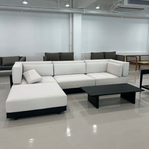 होटल और रेस्तरां के लिए उच्च गुणवत्ता वाले ठोस टेक लकड़ी की मेज और कुर्सी सेट बाहरी पैटिको फर्नीचर के लिए आधुनिक डिजाइन - Product Image 6