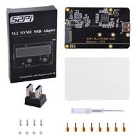 Papan adaptor Raspberry Pi 4B Pi M.2 NVME SSD untuk Raspberry Pi 4 Model B papan ekspansi