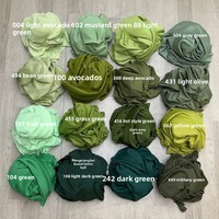 Tissu extensible pour plafond de mariage, soie de lait double face, rideau vert, décoration de scène, aménagement d'auditorium, modèle C62091