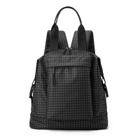 Sac à dos convertible Ripstop avec poche zippée cachée, organisation multi-couches, bretelles doubles rembourrées, pour les trajets quotidiens, les voyages et la salle de sport