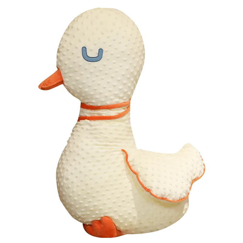Yangzhou newest duck plush pillow soft toy duck with different sizes sleeping toy