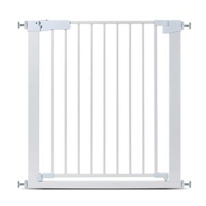 Barrière de sécurité pour bébé noir blanc Installation facile Barrière d'<span class=keywords><strong>escalier</strong></span> pour bébé en métal durable. Barrière de sécurité portable pour bébé de haute qualité - Product Image 1