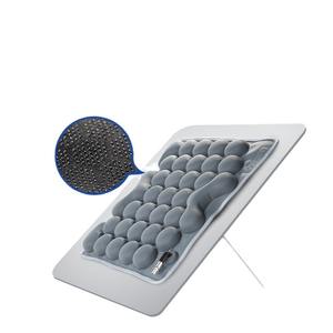 Cojín de Asiento Médico Anti-Decúbito AiHuJia, Gris Azulado, TPE, Firmeza Media, Inflable, Soporte para Glúteos - Product Image 1