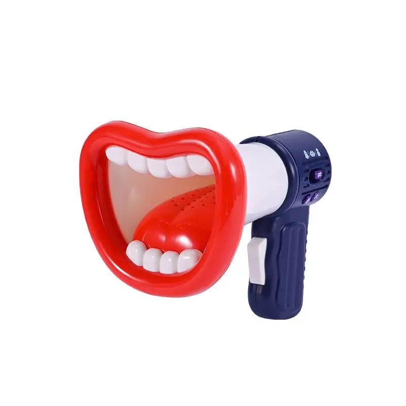 Funny Kids Voice Changer Mouth Shape Loudspeaker Children toy gift Recorder Voice Changing Amplifier