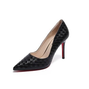 Europe Sexy Women <strong>Red</strong> <strong>Bottoms</strong> High Heels Pumps Spring Summer 2025 Pointed Thin Heels Slip-on Woman Party <strong>Shoes</strong>