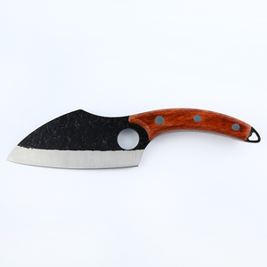Cuchillo de Carnicero Forjado a Mano para Cortar Carne, Cuchillo de Chef de Espiga Completa con Funda y Caja de Regalo, Acero de Alto Contenido de Carbono - Product Image 2