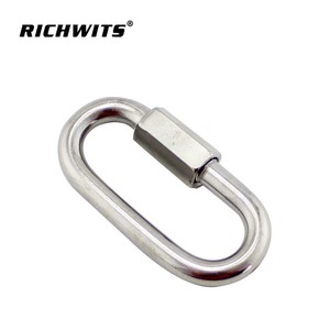 Anillos de Conexión Rápida RICHWITS de Acero Inoxidable 304 y 316, Herrajes Marinos, Cierres Meilong, Hebillas de Bloqueo Seguro - Product Image 5
