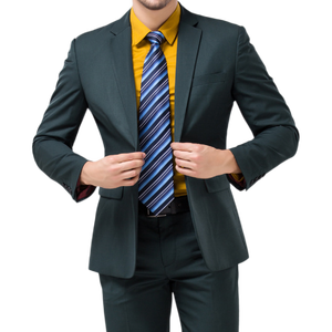 Completo da Uomo su Misura di Design Italiano alla Moda 2024 Slim Fit con Giacca, Cappotto e Pantaloni per Business e Matrimonio - Product Image 4
