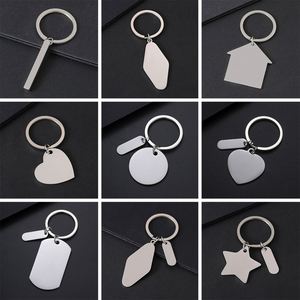 Llavero de Acero Inoxidable con Diseño de Corazón, Grabado Láser Personalizado - Product Image 5