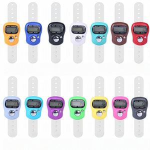 เครื่องนับนิ้วแบบดิจิตอล LCD ขนาดเล็ก พร้อมโลโก้สั่งทำได้ สำหรับนับจำนวนครั้ง ใช้สำหรับสวดมนต์ ถักโครเชต์ กอล์ฟ ของใช้ต่างๆ นับจำนวนรอบการถัก - Product Image 4