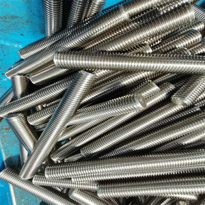 Resistência à tração Rosca <span class=keywords><strong>Rod</strong></span> do parafuso prisioneiro M30 <span class=keywords><strong>M33</strong></span> do parafuso prisioneiro de Astm A193 B7 com dois pesados encantam porcas - Product Image 3