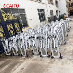 Barrières <span class=keywords><strong>de</strong></span> circulation rétractables à roues, barrière <span class=keywords><strong>de</strong></span> sécurité routière extensible en accordéon <span class=keywords><strong>pour</strong></span> centre commercial, <span class=keywords><strong>parking</strong></span>, zone touristique, file d'attente - Product Image 4