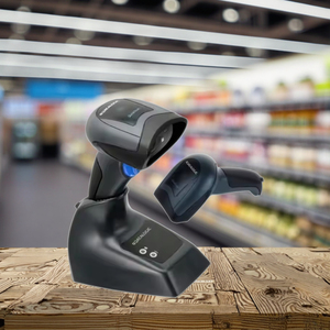 Datalogic scan Gun QuickScan cầm tay qbt2430 <span class=keywords><strong>2D</strong></span> mã vạch không dây scan mã Gun với cơ sở cho siêu thị - Product Image 1