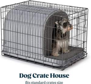 Cama para Perros Personalizada y Resistente, Cama de Espuma Tipo Caja de Huevos para Interiores, Base Impermeable Antideslizante, para Razas Grandes, Compatible con Jaulas de 36 Pulgadas - Product Image 6