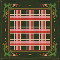 Ensemble de Mahjong de Noël de Luxe, 160 Tuiles, Design Vintage Casse-Noisette, Cadeau de Fêtes Personnalisé en Acrylique à Quatre Couches