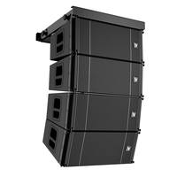 Haut-parleur de sonorisation professionnel à double ligne active de 10 pouces, 2 voies, amplificateur de classe D 700W, réponse en fréquence 65Hz-18kHz, SPL max 127dB