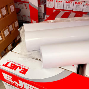 Prix de gros pvc vinyle auto-adhésif emballage rouleau de vinyle - Product Image 4