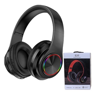 B39 <strong>Wireless</strong> <strong>Bluetooth</strong> Headphones With Mic Foldable <strong>Headsets</strong> Stereo Sound Earphones Sports Gaming Headphones Supports TF - Product Image 4