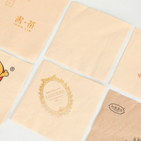 Usine 2 plis Fsc certifié tous les jours 100% serviettes compostables en bambou serviettes de table jetables