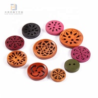 Bouton en bois imprimé boutons d'enfants en bois gravés au laser pour l'artisanat faisant et cousant le fournisseur de machine de projet