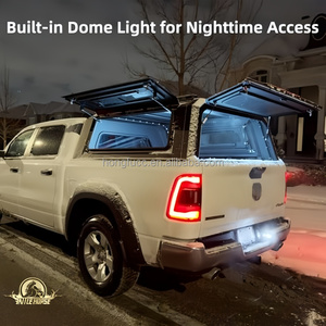 รถกระบะแคมป์เปอร์ขายดี 4x4 หลังคาแข็งสำหรับ <span class=keywords><strong>Ford</strong></span> F150 Raptor <span class=keywords><strong>Ranger</strong></span> Toyota Hilux Tacoma Tundra Dodge Ram Dmax - Product Image 6