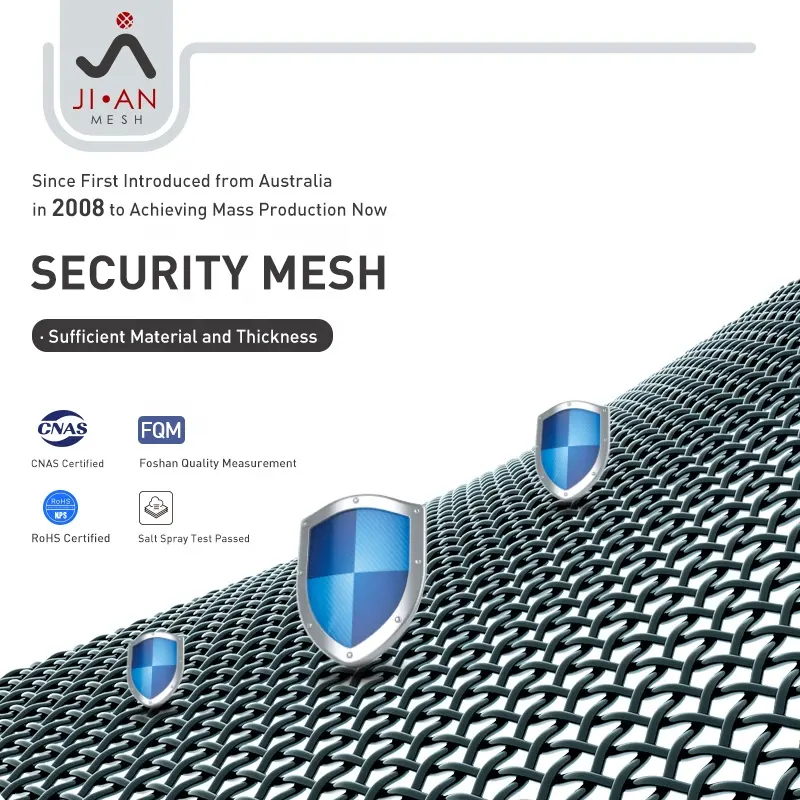 304ss screen window security mesh screen netting window for window and mesh diamond wire security screen mesh