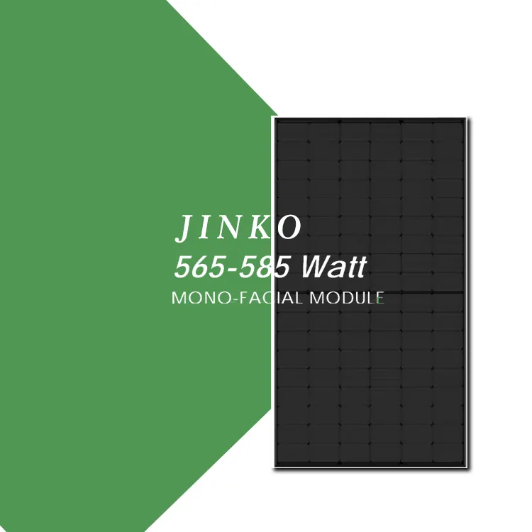 Jinko 540W 545W 550W 555W 560W painéis de energia de alta eficiência Módulo solar fotovoltaico 550W em estoque pronto