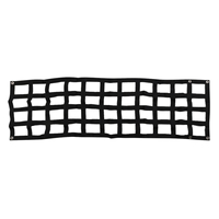 Filet de chargement réglable pour coffre de voiture Filet de rangement pour coffre de voiture 60x18 pouces Filet de chargement pour lit de camion avec accessoires pour hayon de ramassage