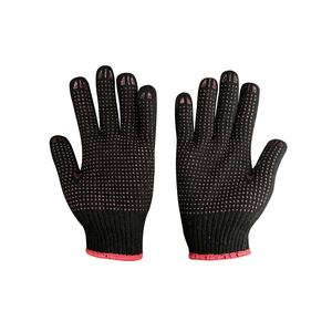 Guantes de Trabajo de Jardín con Puntos de PVC Negros al por Mayor de China, Guantes de Seguridad de Algodón con Puntos de Látex - Product Image 5