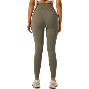 Aoyema – Legging de yoga une pièce sans couture, taille haute, effet seconde peau, pour fitness, course à pied et sport, pour <span class=keywords><strong>femme</strong></span> - Product Image 4