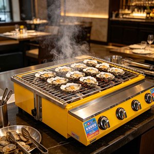 <b>Smokeless</b> Electric Roaster Commercial <b>BBQ</b> Grill Multifunctional Meat Cooking Machine For Catering Restaurant Street Stall - Product Image 3