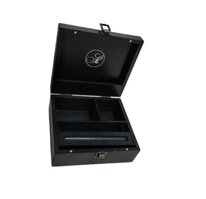 Tbci — coffret cadeau de noël en bois de pin rustique, accessoire de fumage, boîte de rangement de <span class=keywords><strong>tabac</strong></span> et d'herbes - Product Image 6