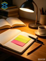 Ensemble de notes autocollantes pour bureau et école, 120 feuilles de papier de couleur néon, écriture fluide, rappels multi-usages réutilisables et autocollants