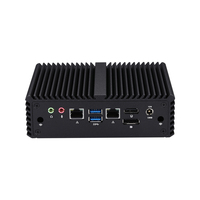 Mini PC Qotom de 10.ª Generación con CPU Core I3-10110U, DDR4, 3 M.2, SATA3.0, SSD, Uso Industrial, Sistema Operativo Linux, Doble Núcleo, Barebone